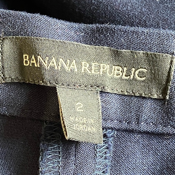 Banana Republic Navy Devon Pants Size 2 - Picture 8 of 10